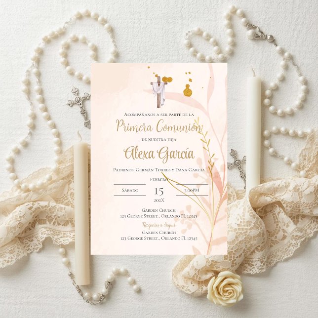 First Holy Communion Invitation (Creator Uploaded)