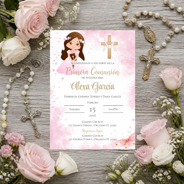 First Holy Communion Invitation (Creator Uploaded)