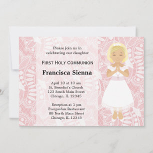 First Holy Communion Invitation
