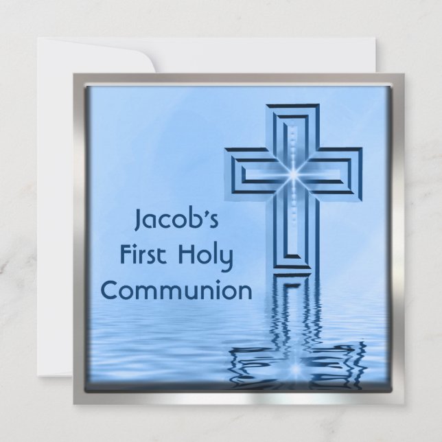 First Holy Communion Invitation (Front)