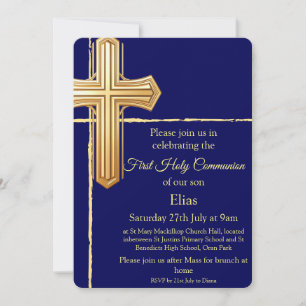 First Holy Communion Invitation