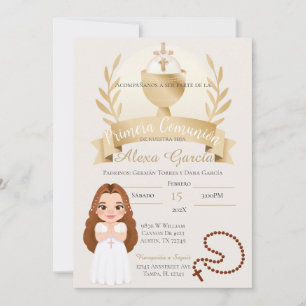 First Holy Communion Invitation