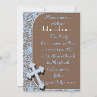 First Holy Communion Invitations Template