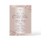 First Holy Communion Modern Rose Gold Floral