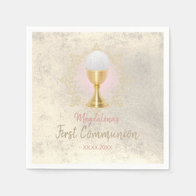 First Holy Communion Napkin (Front)