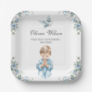 First Holy Communion Paper Plates