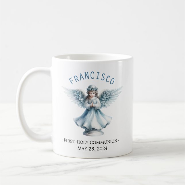 First Holy Communion Religious event Angel Coffee Mug (Left)
