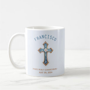 First Holy Communion Religious event Floral Coffee Mug