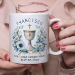 First Holy Communion Religious event Floral Coffee Mug<br><div class="desc">First Holy Communion Religious event Floral Coffee Mug</div>