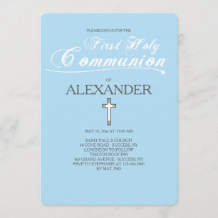 First Holy Communion Select Inv YOU PICK COLOR Invitation
