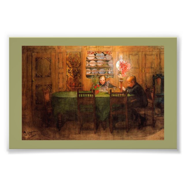 First Homework 1898 Photo Print (Front)