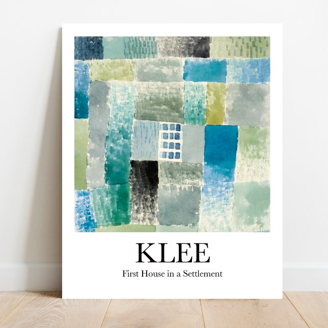 First House in a Settlement by Paul Klee Poster (
Klee's iconic "First House"!  Own this Bauhaus masterpiece as a museum-quality poster.)