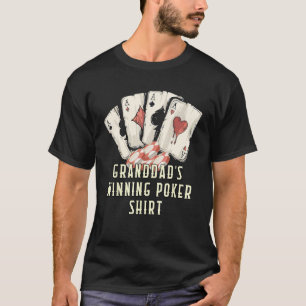 First I Poker then I Poke Her Card Game Couples Po T-Shirt