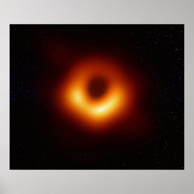 First Image of a Black Hole 2019 Poster (Front)