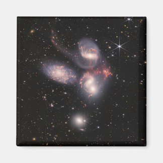 First Images from James Webb - Stephan's Quintet Magnet
