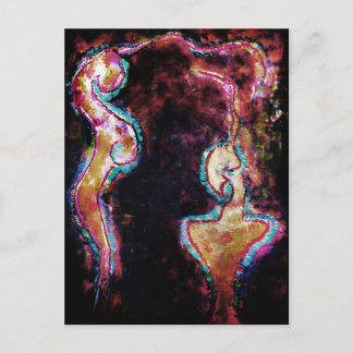 "First Impression" JTG Art Postcard