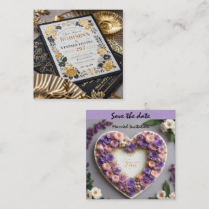 First Impressions Matter! wedding card