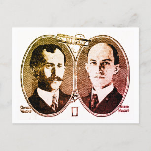 First in Flight Postcard