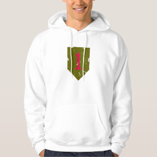 First Infantry Division "Big Red One" Distressed Hoodie
