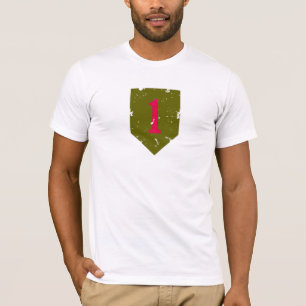 First Infantry Division "Big Red One" Distressed T-Shirt