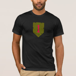 First Infantry Division "Big Red One" Distressed T-Shirt