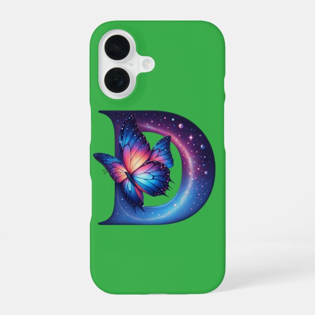 First initial iPhone 16 case (Back)