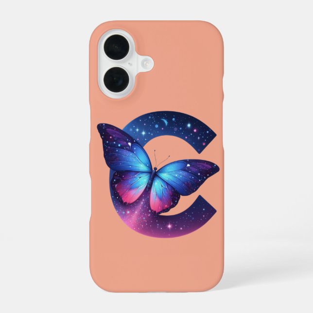 First initial iPhone 16 case (Back)