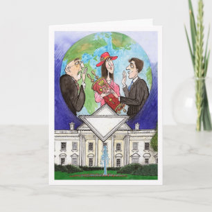 First Jewish President Bar & Bat Mitzvah Card