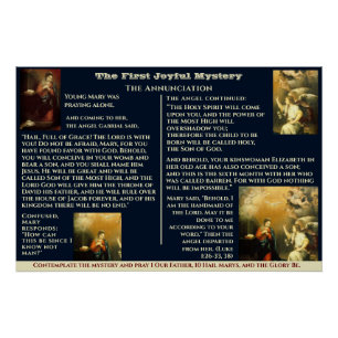First Joyful Mystery  Poster