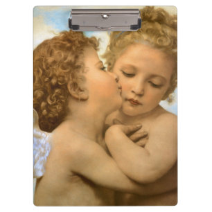 First Kiss (angel detail) by Bouguereau Clipboard