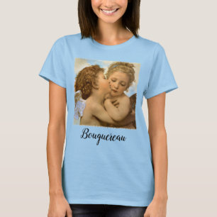 First Kiss (angel detail) by Bouguereau T-Shirt