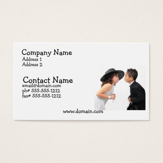 First Kiss Busines Card