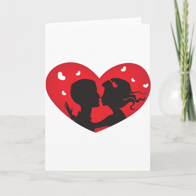 First Kiss Holiday Card (Front)