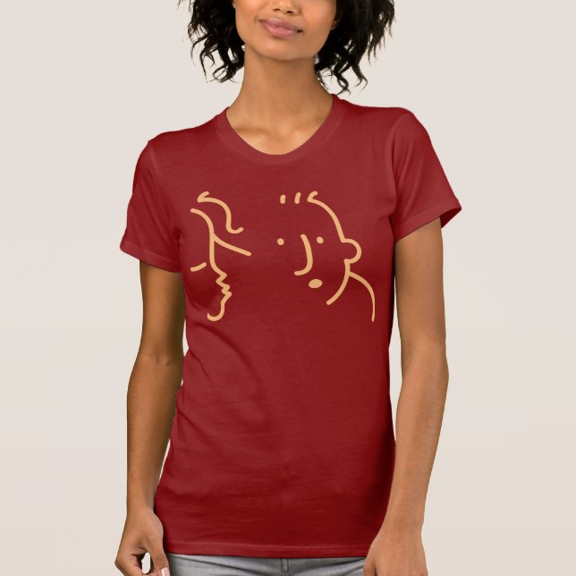 First kiss? T-Shirt (Front)