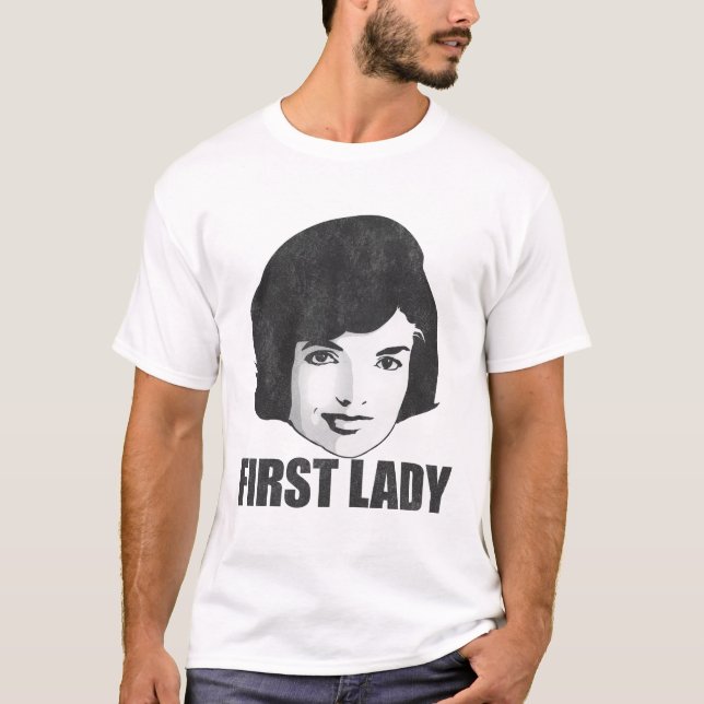 First Lady Jackie O  T-Shirt (Front)