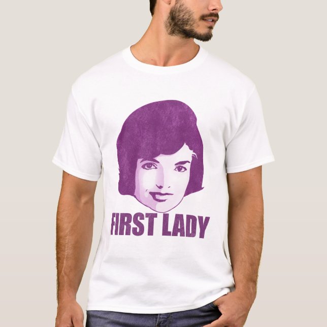 First Lady Jackie O  T-Shirt - Customised (Front)