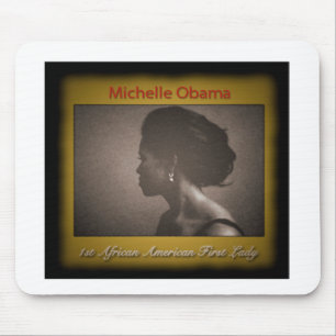 FIRST LADY MICHELLE OBAMA MOUSE MAT