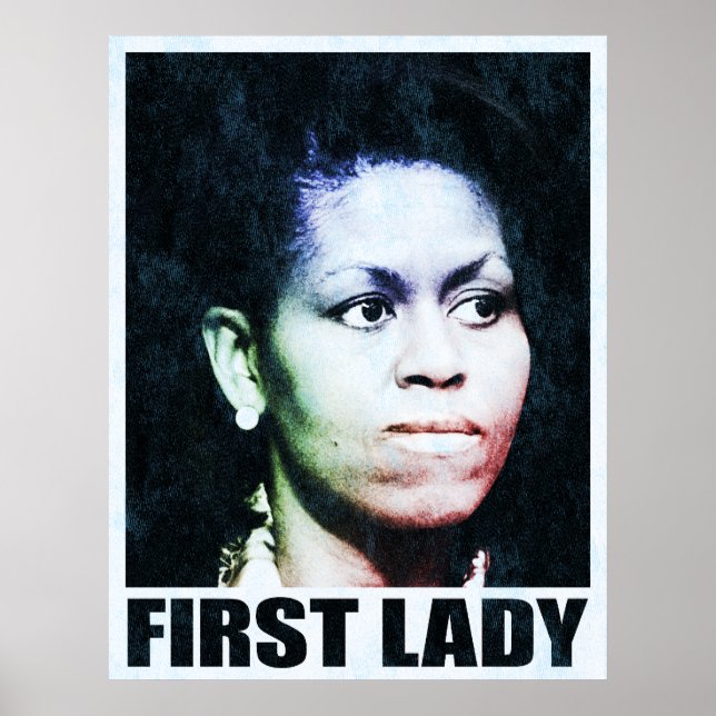 First Lady Michelle Obama Poster (Front)