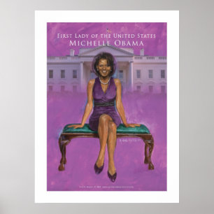 First Lady of the US.-Michelle Obama 52 x 69.33 Poster