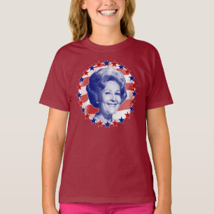 First Lady Pat Nixon Stars and Stripes T-Shirt