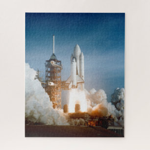 First Launch of Space Shuttle Columbia 1981 Jigsaw Jigsaw Puzzle