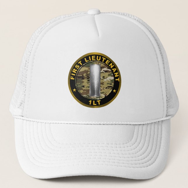 First Lieutenant  Trucker Hat (Front)