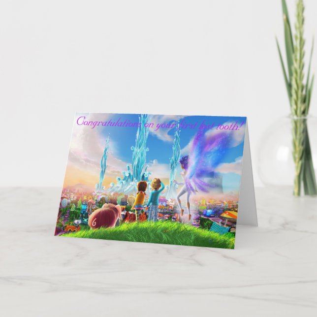 First lost tooth card from Zora Swift! (Front)