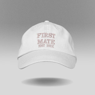 First Made Year Established Personalised Embroidered Hat