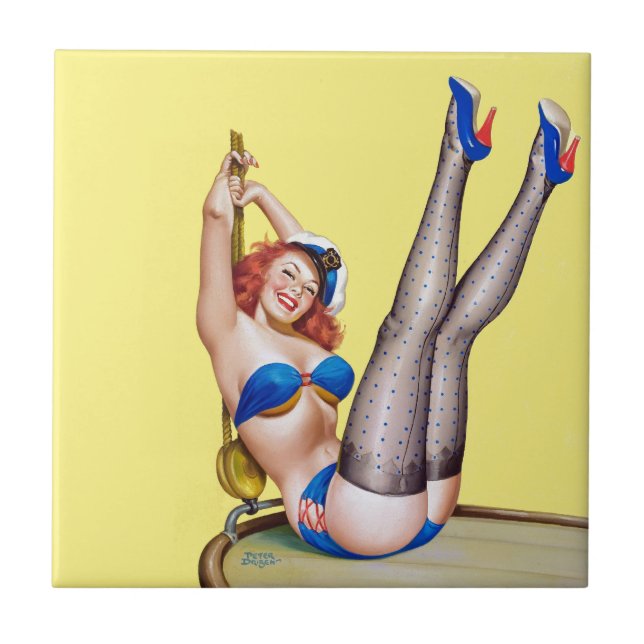 First Mate by Peter Driben 1953 Tile (Front)