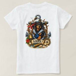 First Mate Dachshund T-Shirt