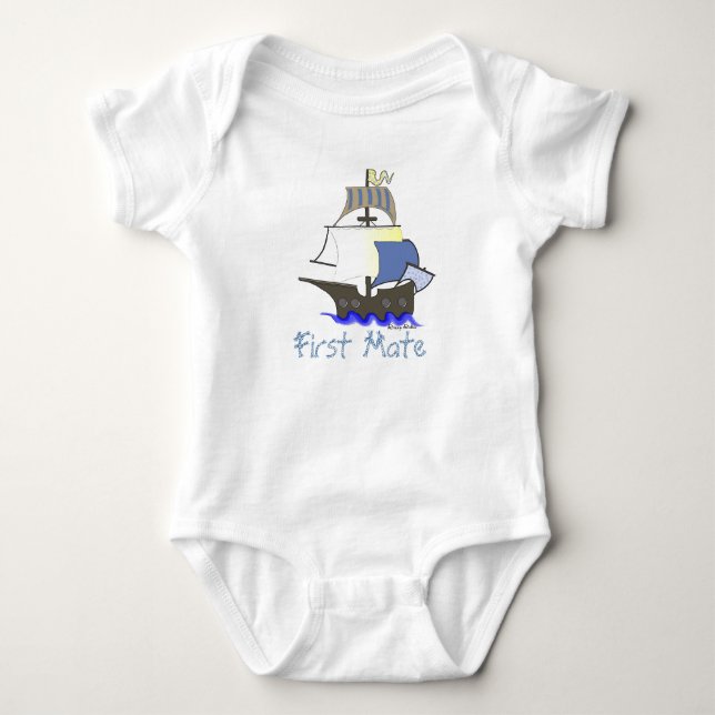 First Mate Infant Bodysuit (Front)
