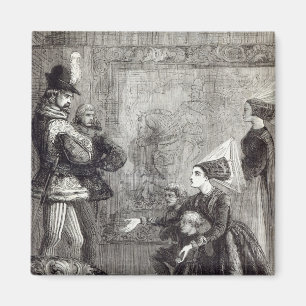 First Meeting of Edward IV and Lady Elizabeth Magnet