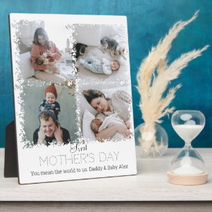 First mother Day Photo Collage Plaque