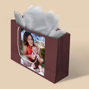 First Mother’s Day Photo Large Gift Bag
